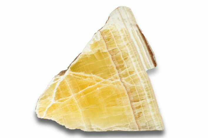 Polished Honeycomb Calcite Slab - Utah #264566